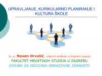 Prof. dr. sc. Neven Hrvatić izlagao...