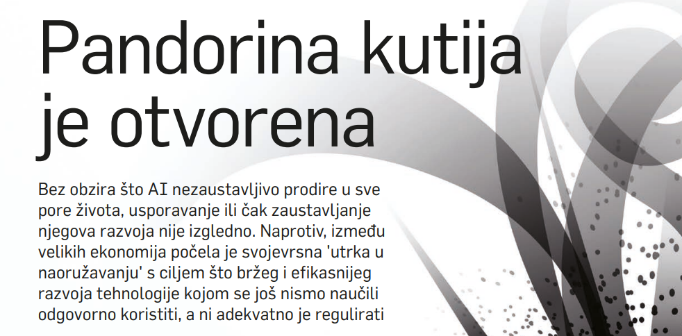 Izv. prof. dr. sc. Marko Kardum kao voditelj NPOO projekta o umjetnoj inteligenciji za Lider