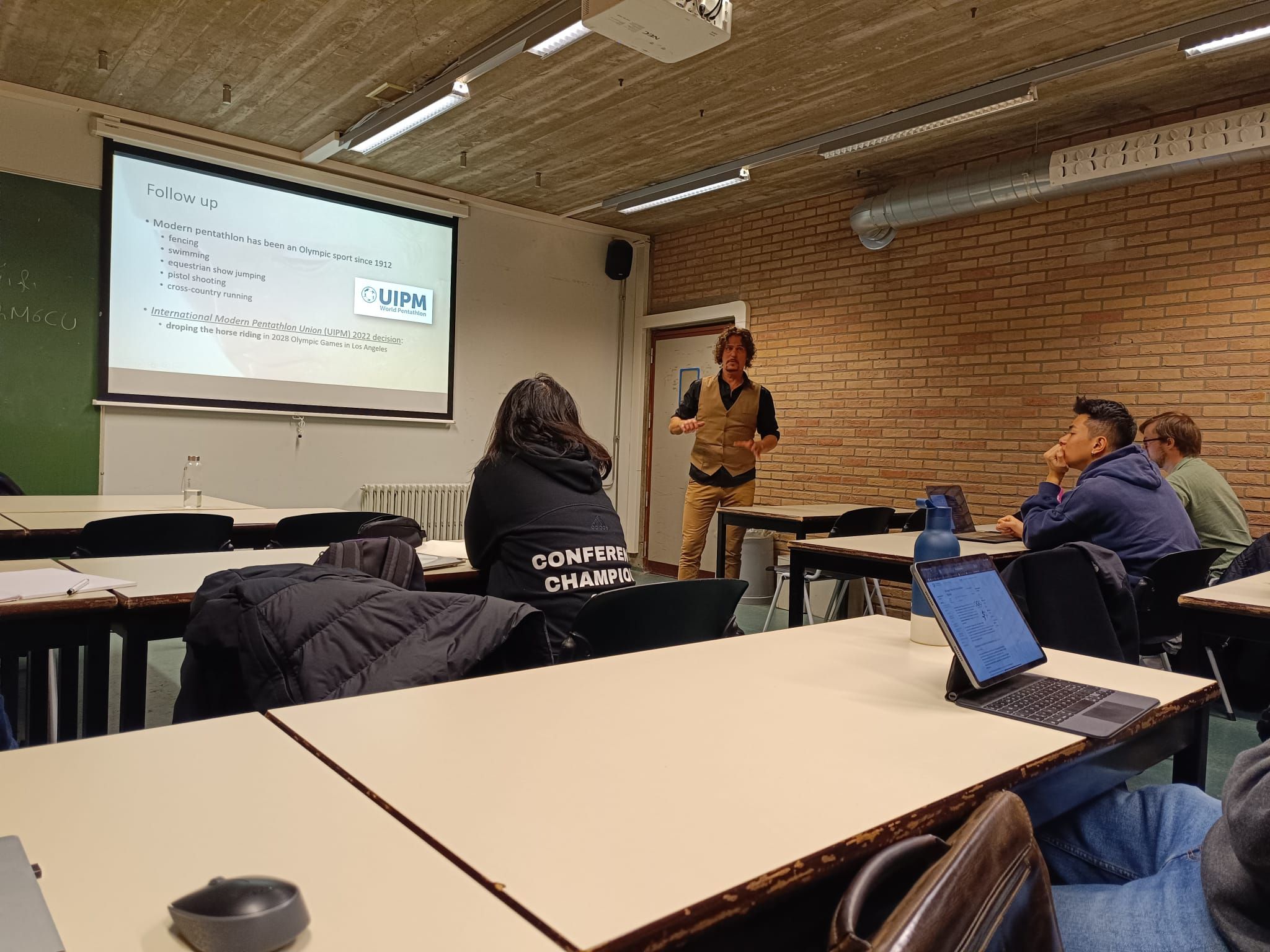 Assistant Professor Škerbić as a Visiting Lecturer at KU Leuven