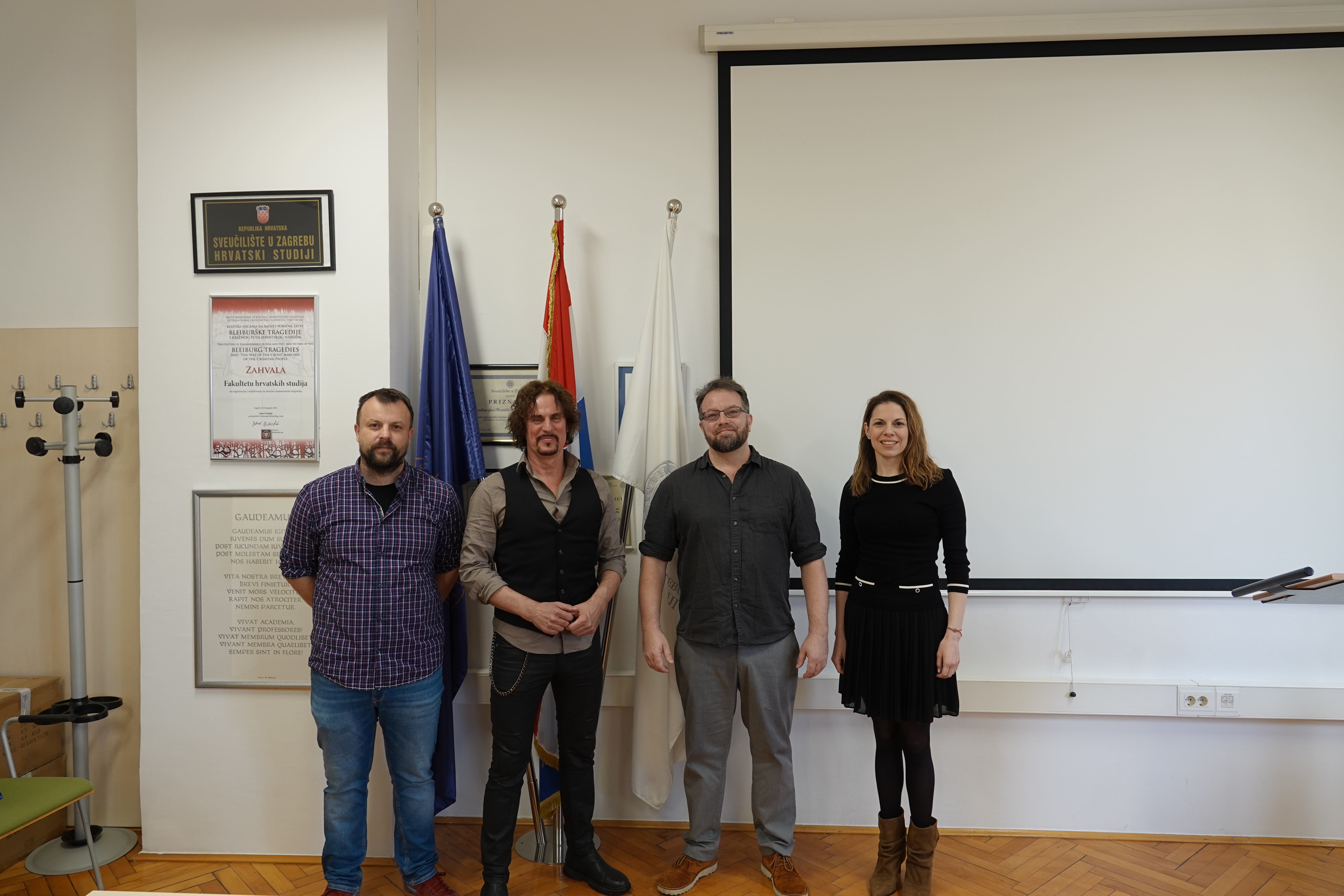 Canadian philosopher Dr. Christopher Yorke visits the Faculty of Croatian Studies