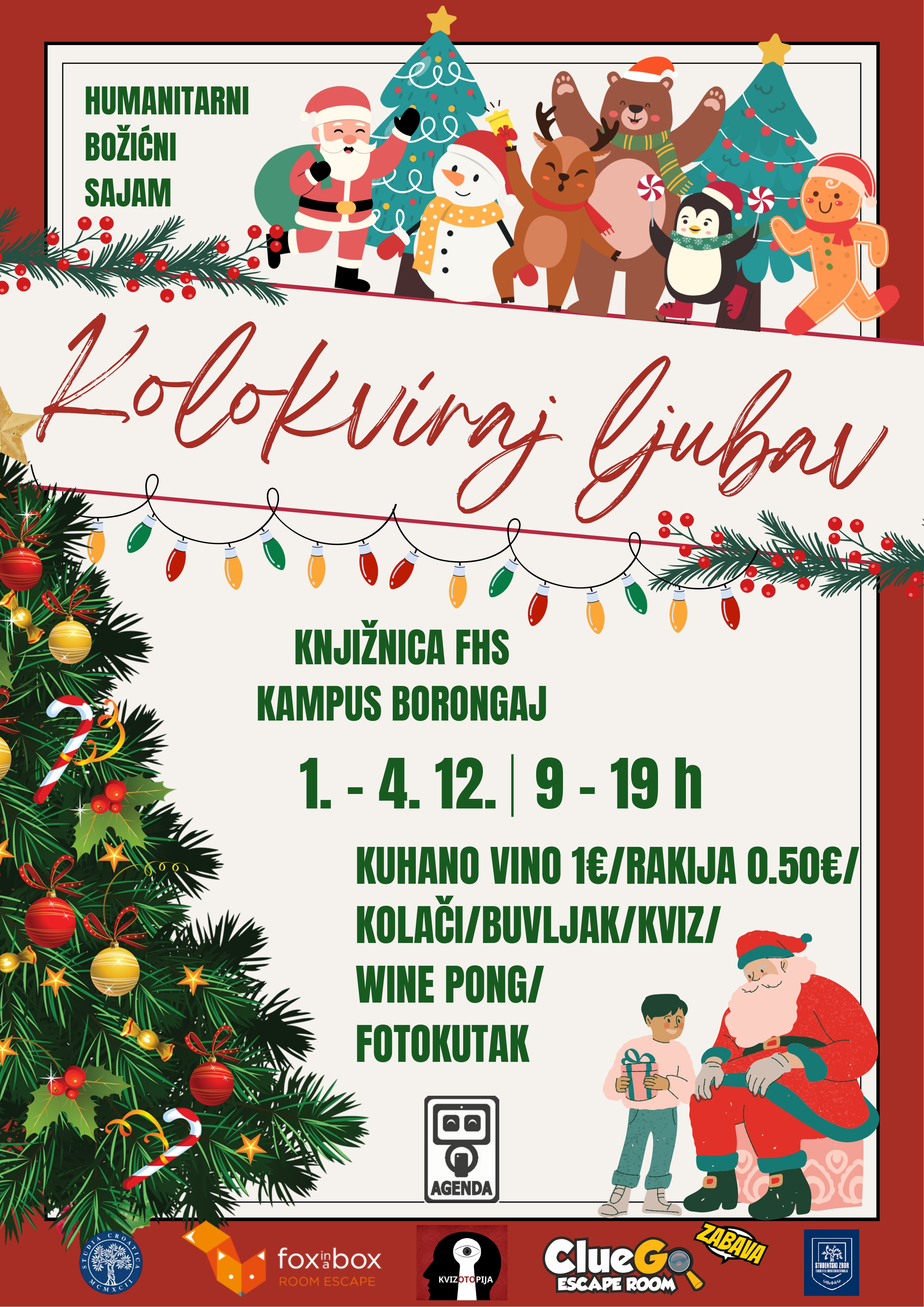 Dođite na humanitarni božićni sajam „Kolokviraj ljubav“ 2025.